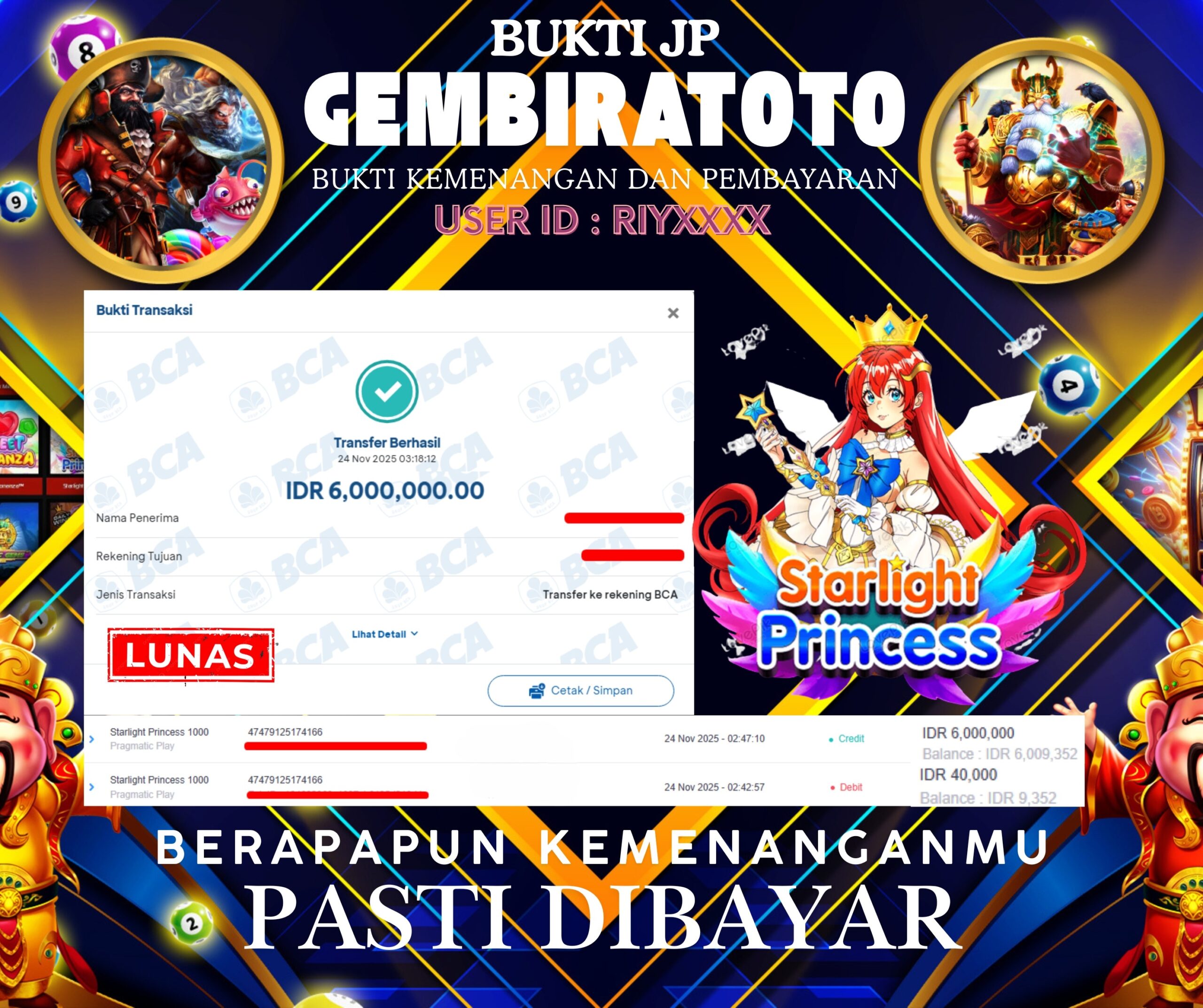 Prediksi GEMBIRATOTO